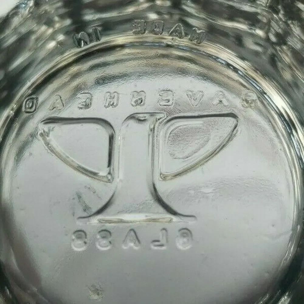 Vintage 1960's Carlsberg Beer Red Crown Logo Mug / Glass‎ w/ Gold Rim U205